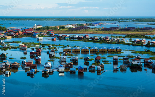 Floating Village at Tonle Sap