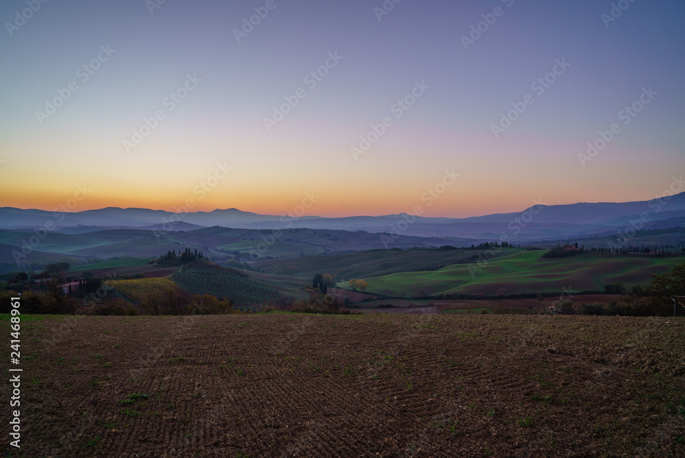 beautiful Tuscany landscape