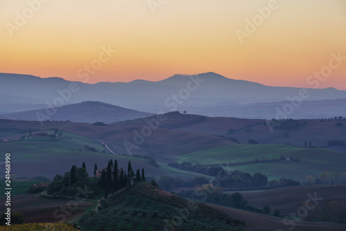 beautiful Tuscany landscape