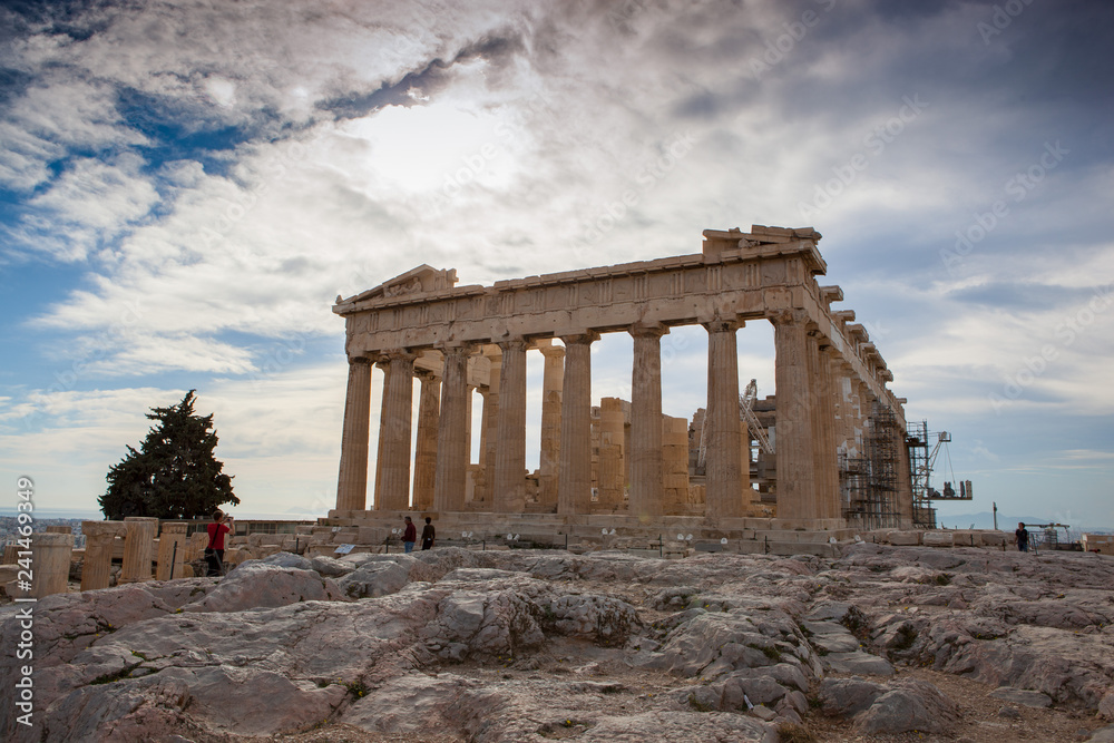 Obraz premium temple of olympian zeus in athens