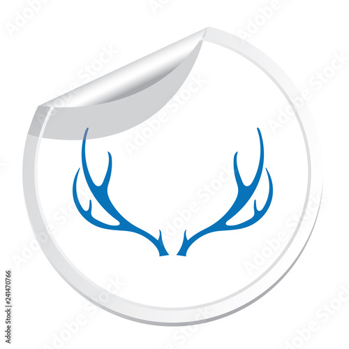 Hunting club logo icon