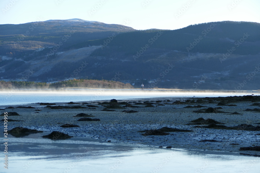 Fototapeta premium Die Sonnenstrahlen erwärmen 