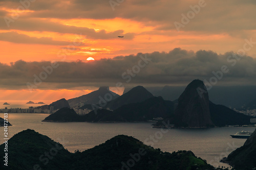 Sunset in City Park Niteroi