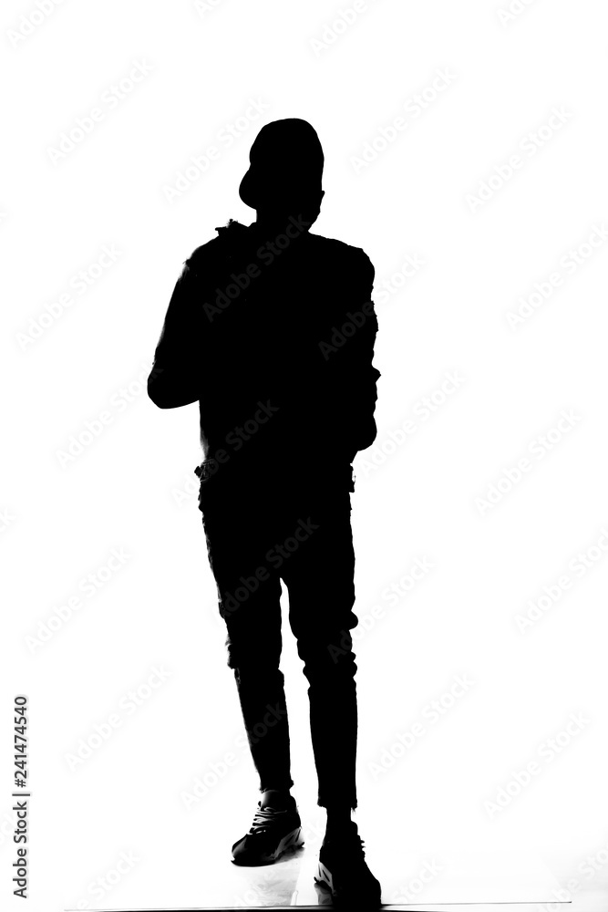 silhouette of man in suit and tie silhouette of man in suit and tie