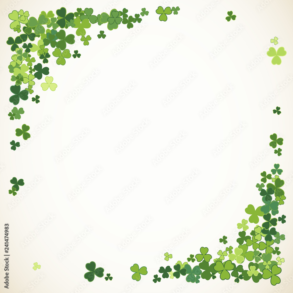 Saint Patrick's Day frame background