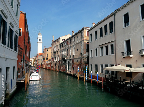 Historical buildings in Venice. Italy