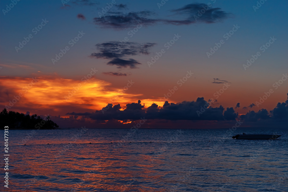 Sonnenuntergang in der Karibik 2