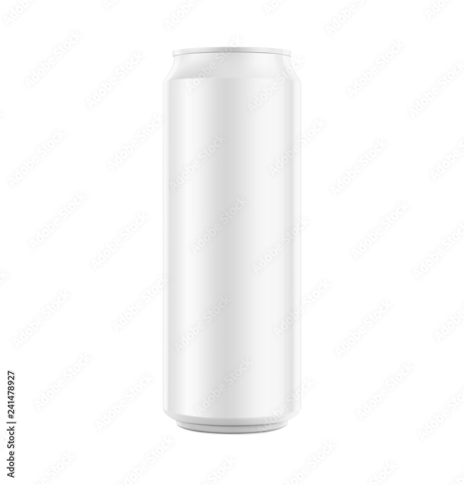 Realistic aluminum can mockup. Front view. Vector illustration. Can be used for beer, water, soda, energetic. Easy to use for presentation your product, idea, design. EPS10. Realistic aluminum can mockup. Front view. Vector illustration. Can be used for beer, water, soda, energetic. Easy to use for presentation your product, idea, design. EPS10.