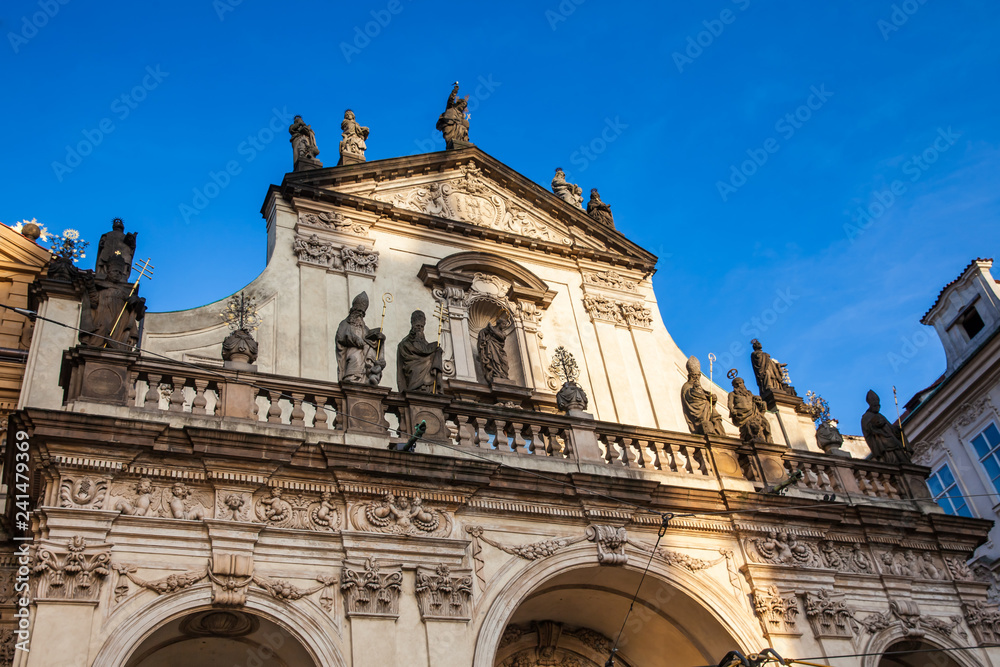 Church of St. Salvator located at the old town in Prague