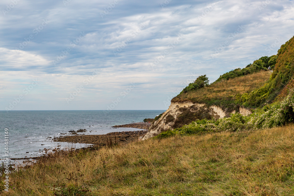 The rugged coastline near Ventnor, on the Isle of Wight The rugged coastline near Ventnor, on the Isle of Wight