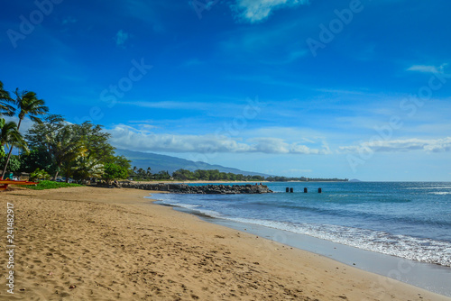 Fototapeta Naklejka Na Ścianę i Meble -  Kihei Beach. Maui, Hawaiian Islands