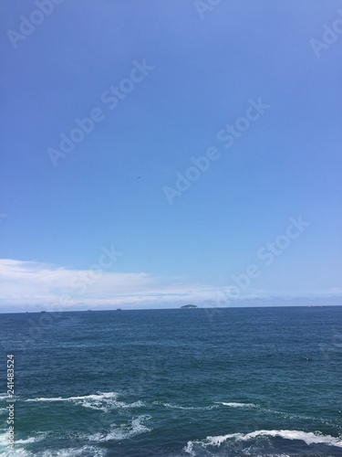 sea and blue sky