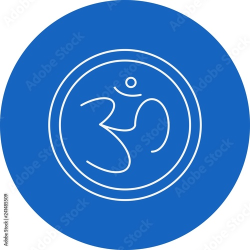 vector sign hindu icon