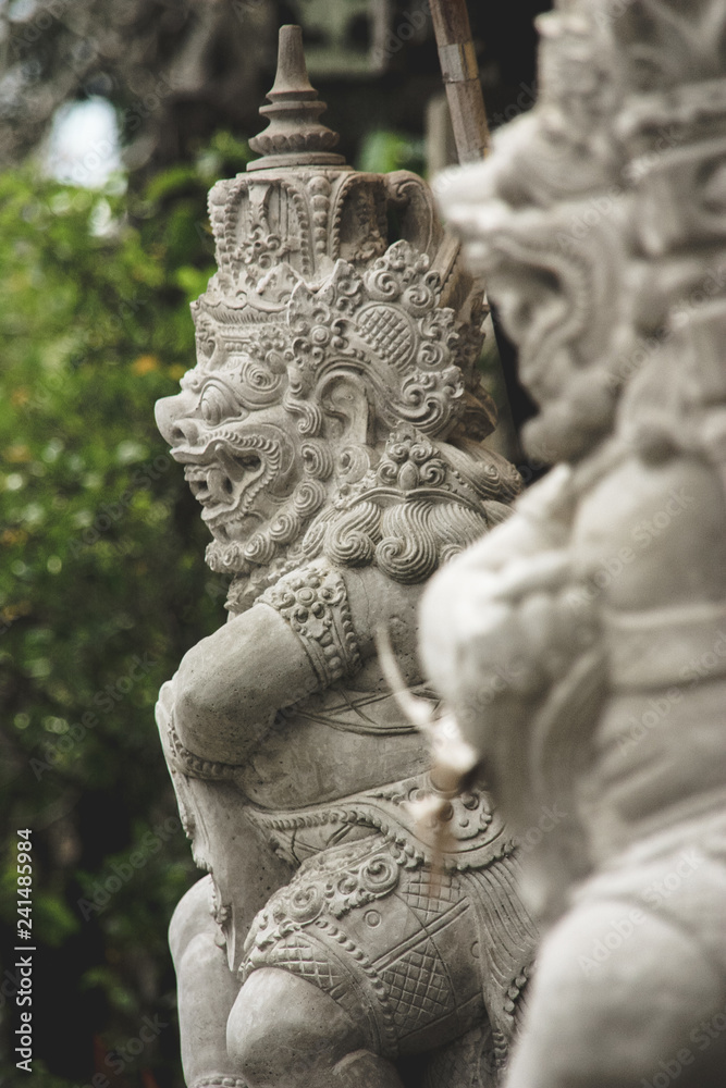 Statue in bali temple