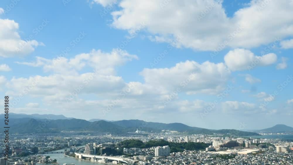 都市風景　福岡市　ノーマルスピード