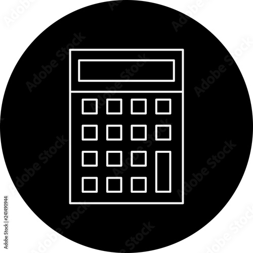 vector calculator icon