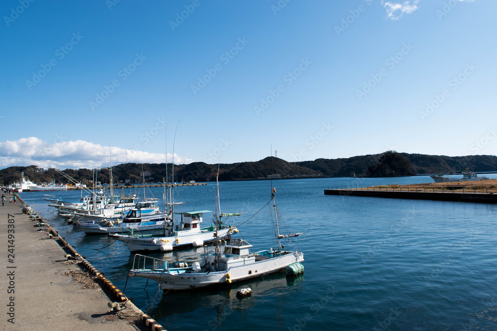 漁港の風景