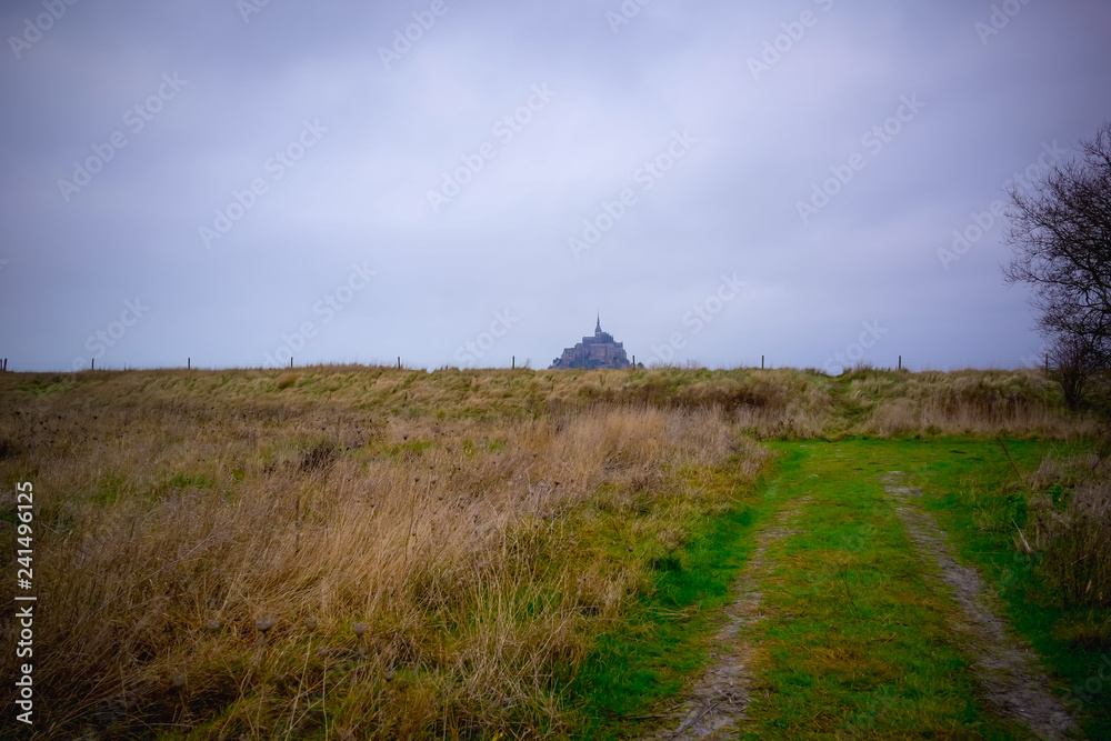 Fototapeta premium Mt. Saint Michel, France. Normandy. Europe