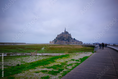 Mt. Saint Michel, France. Normandy. Europe  
