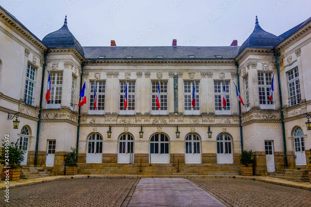 Fototapeta premium Nantes. City of France. Europe