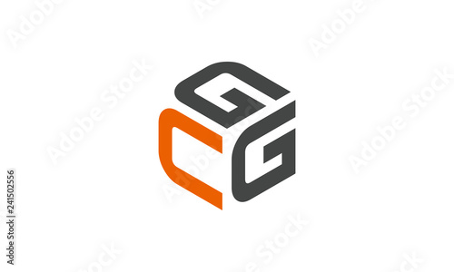 GCG letter cube logo