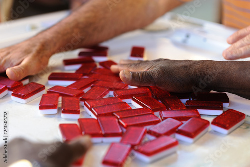 Playing with Dominoes