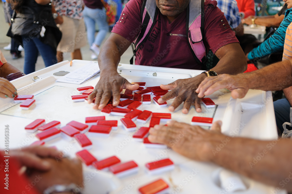 Obraz premium Masters of Domino Little Havana Miami