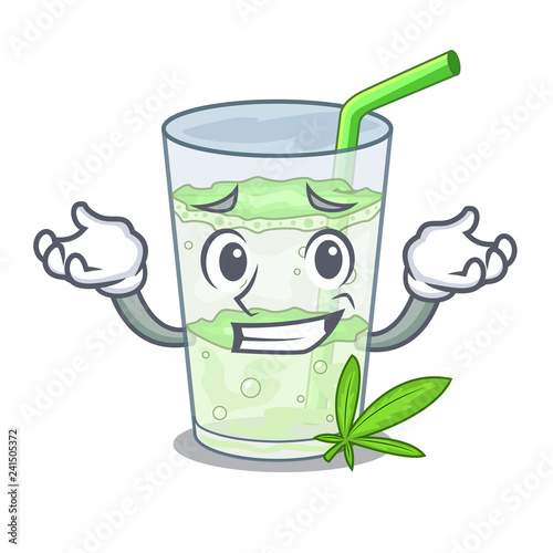 Grinning Lassi juice bhang in botlo character