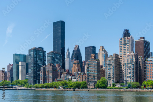 Skyline of Midtown Manhattan in New York City © ymgerman