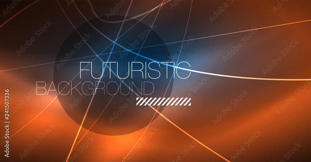 Neon glowing magic background, neon banner, night sky wallpaper. Magic light effect. Christmas abstract pattern. Neon glowing magic background, neon banner, night sky wallpaper. Magic light effect. Christmas abstract pattern.