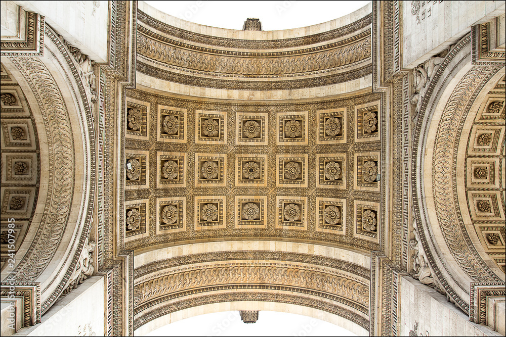 Obraz premium Arc de Triomphe Underside
