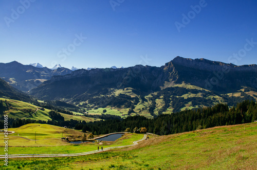 Schrattenfluh mountain Marbachegg valley biosphere reserve of Entlebuch, Switzerland