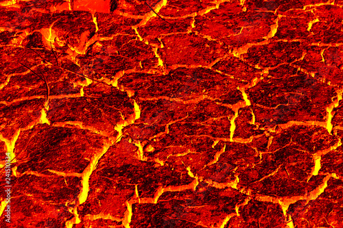 Red lava texture background