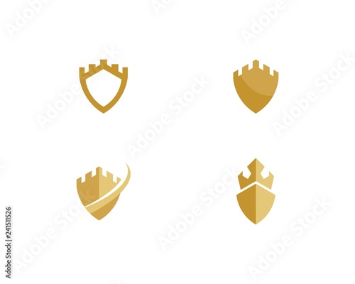 castle logo vector