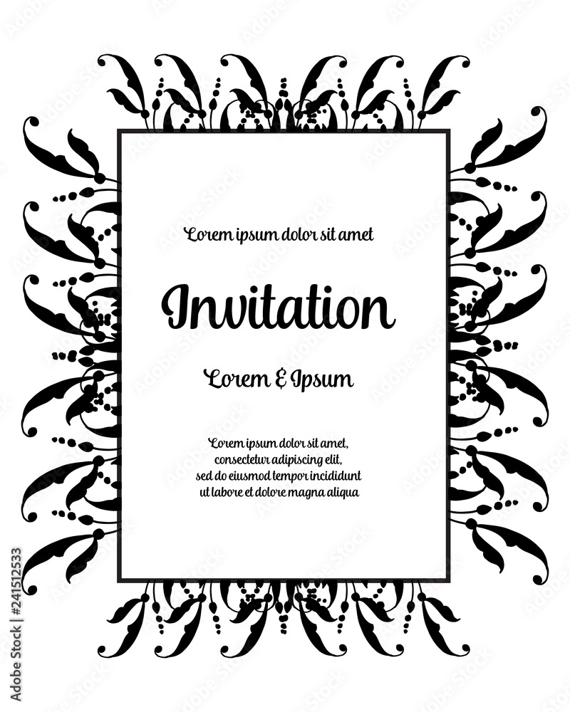 Can be used as greeting card or wedding invitation vector art Can be used as greeting card or wedding invitation vector art