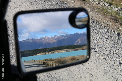 Landscape in the mirror