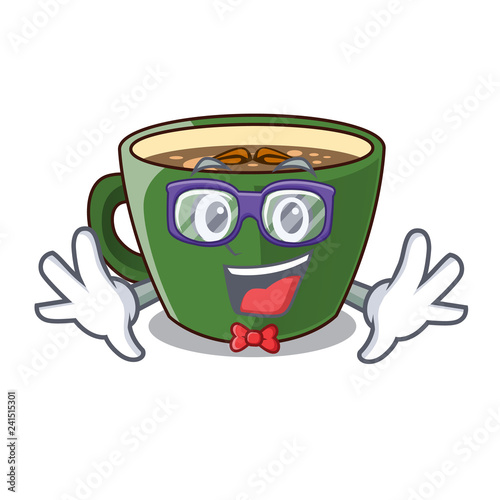Geek Indian masala tea on character board