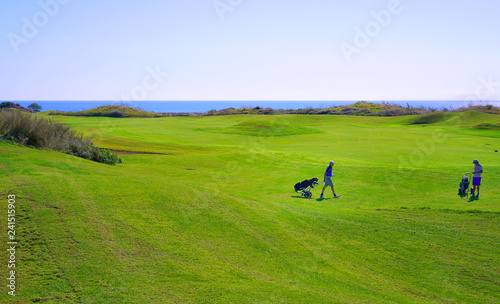 Links golf course