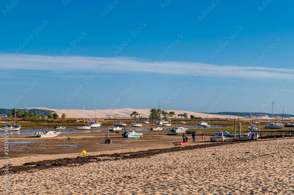 Cap ferret, Gironde, Nouvelle-Aquitaine, France. Cap ferret, Gironde, Nouvelle-Aquitaine, France.