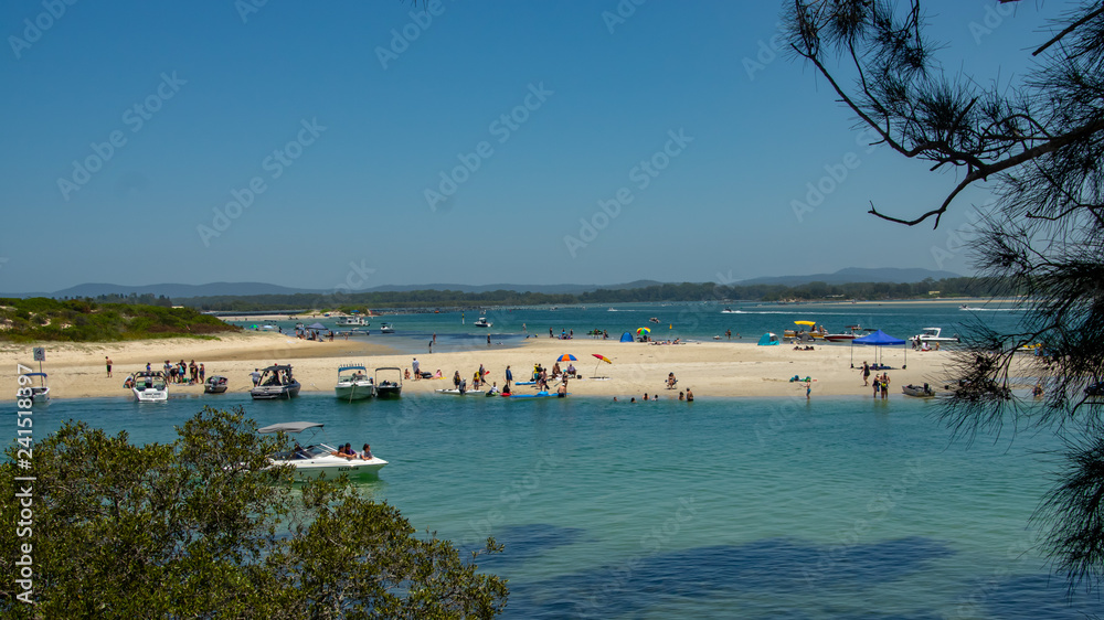 Summer holidays by the coast, Forster, NSW, Austraia