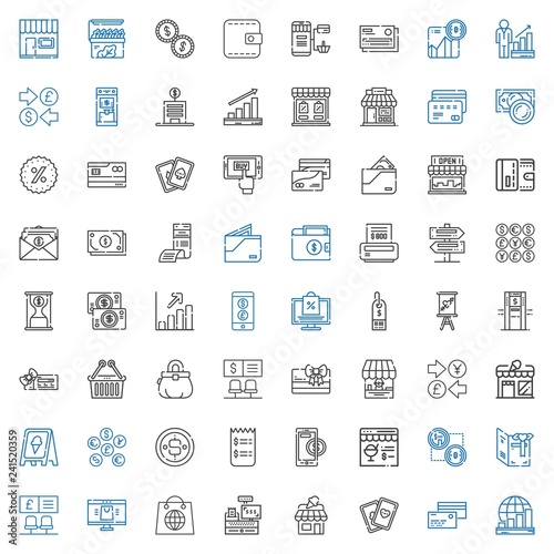 payment icons set