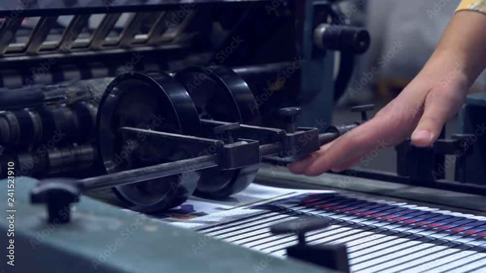 printing newspaper conveyor print house