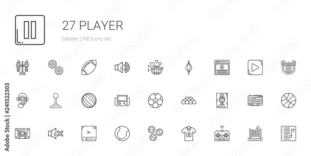 player icons set player icons set