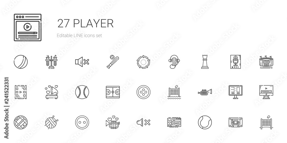 player icons set player icons set