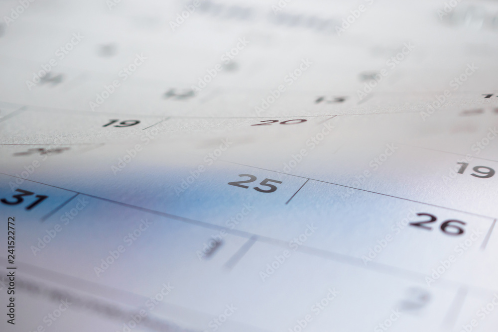 calendar page flipping sheet close up background calendar page flipping sheet close up background