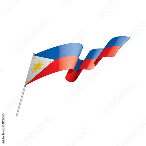 Free Download Philippines flag, vector illustration on a white background - GFXLoad