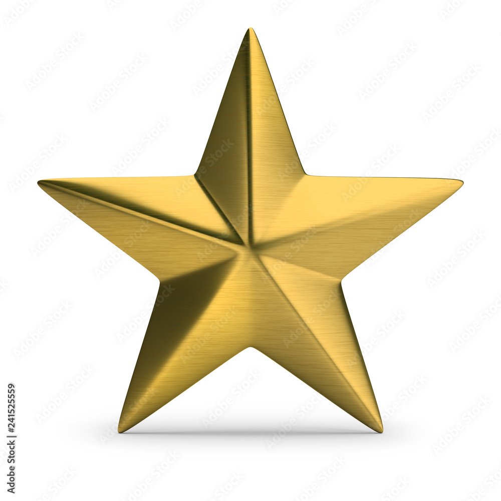 Obraz premium gold star