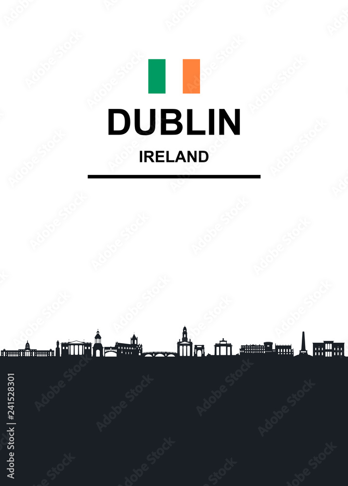 Obraz premium Dublin Skyline