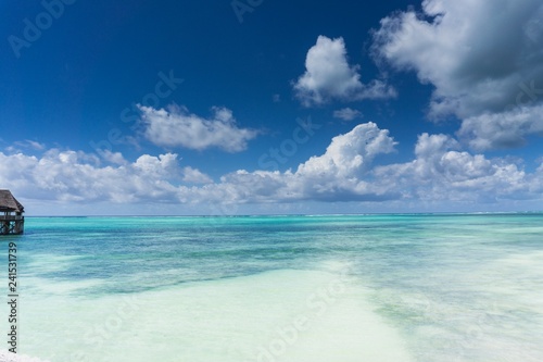 sea and blue sky