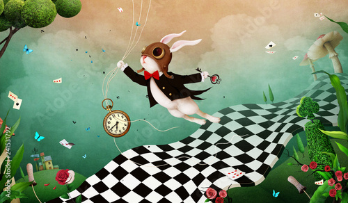 Magical fantasy background ...